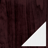 Rosewood / White uPVC