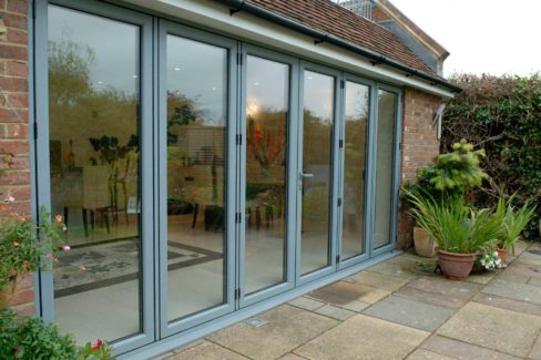 Aluminium bi fold doors christchurch