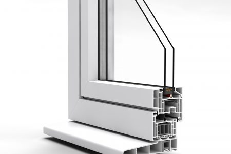 Flush sash window profile