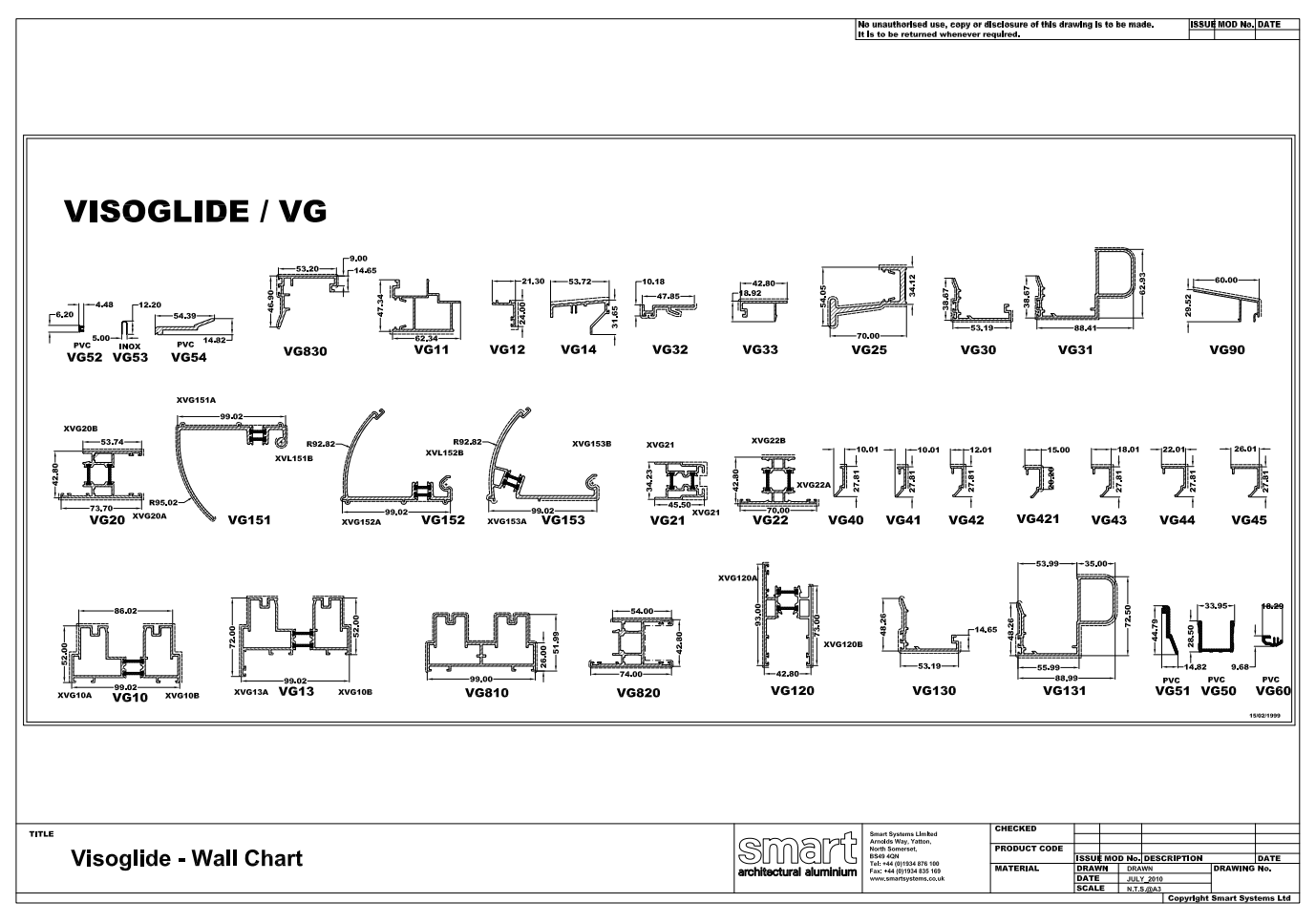 Aluminium Patio Sliding Door wall chart image