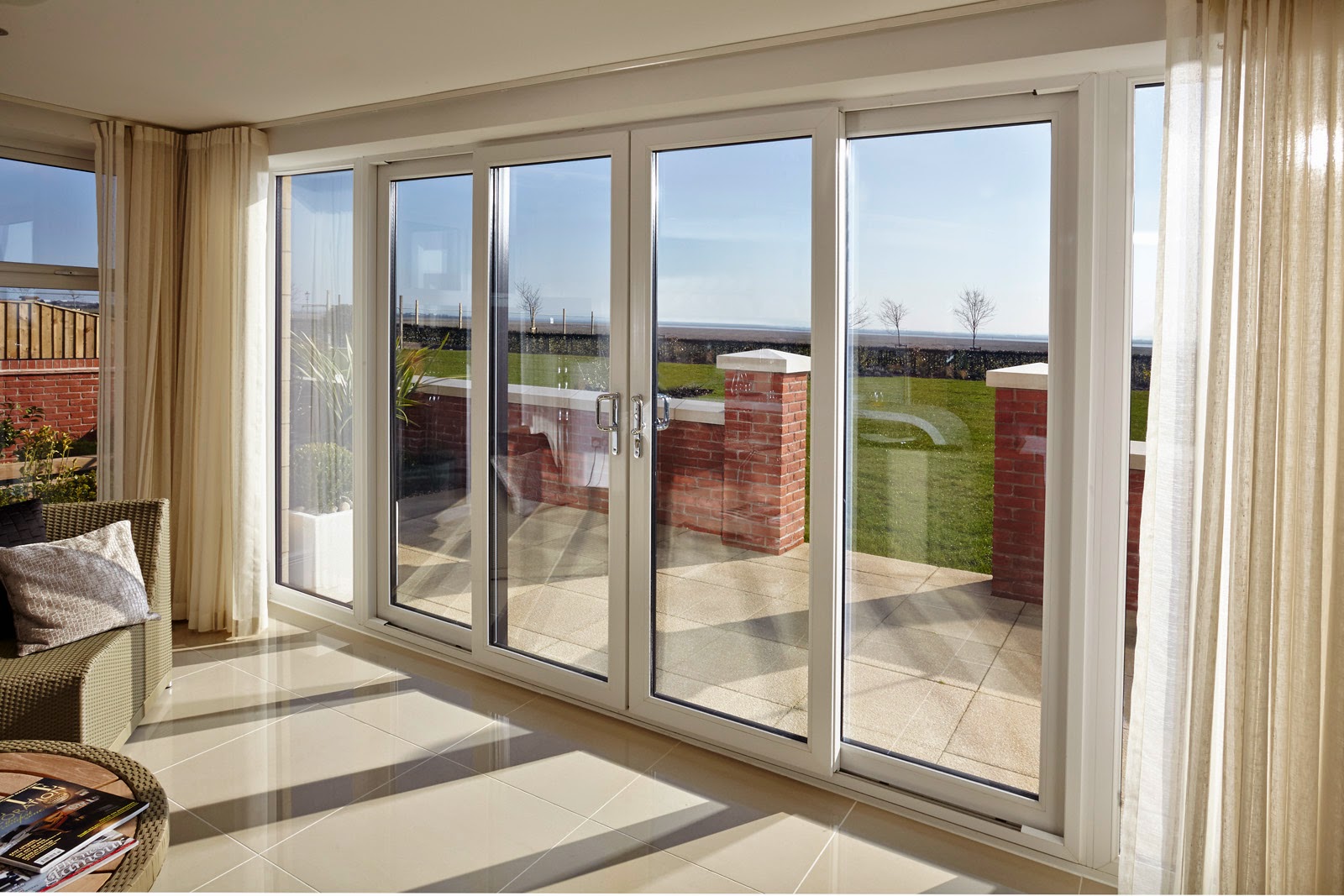 aluminium bifold doors pure windows
